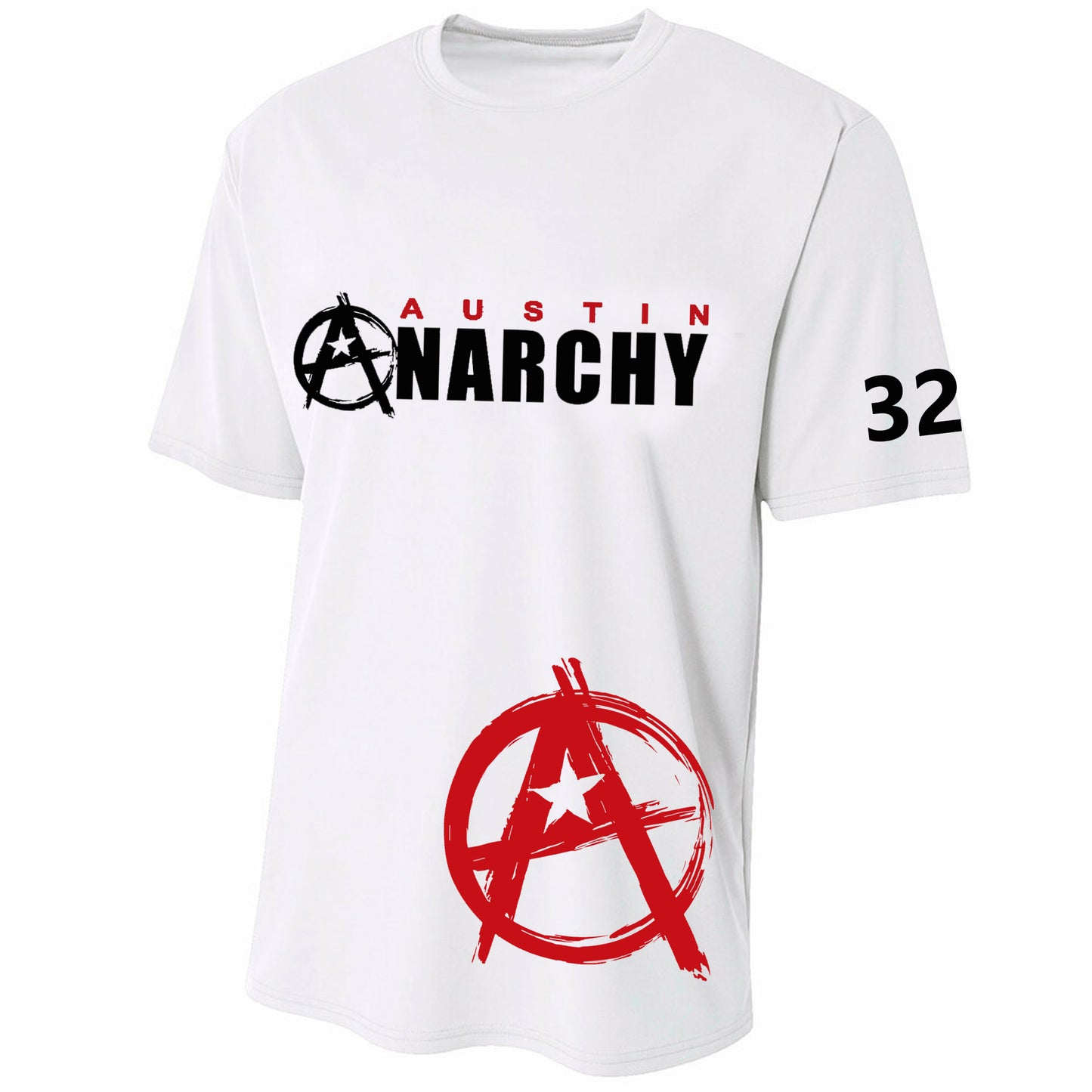 Austin Anarchy Custom Mens Performance Tee