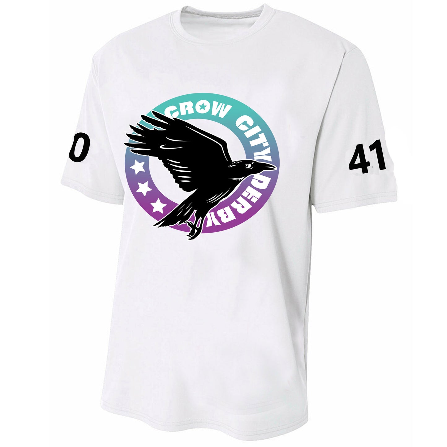 Crow City Mens Performance Tee