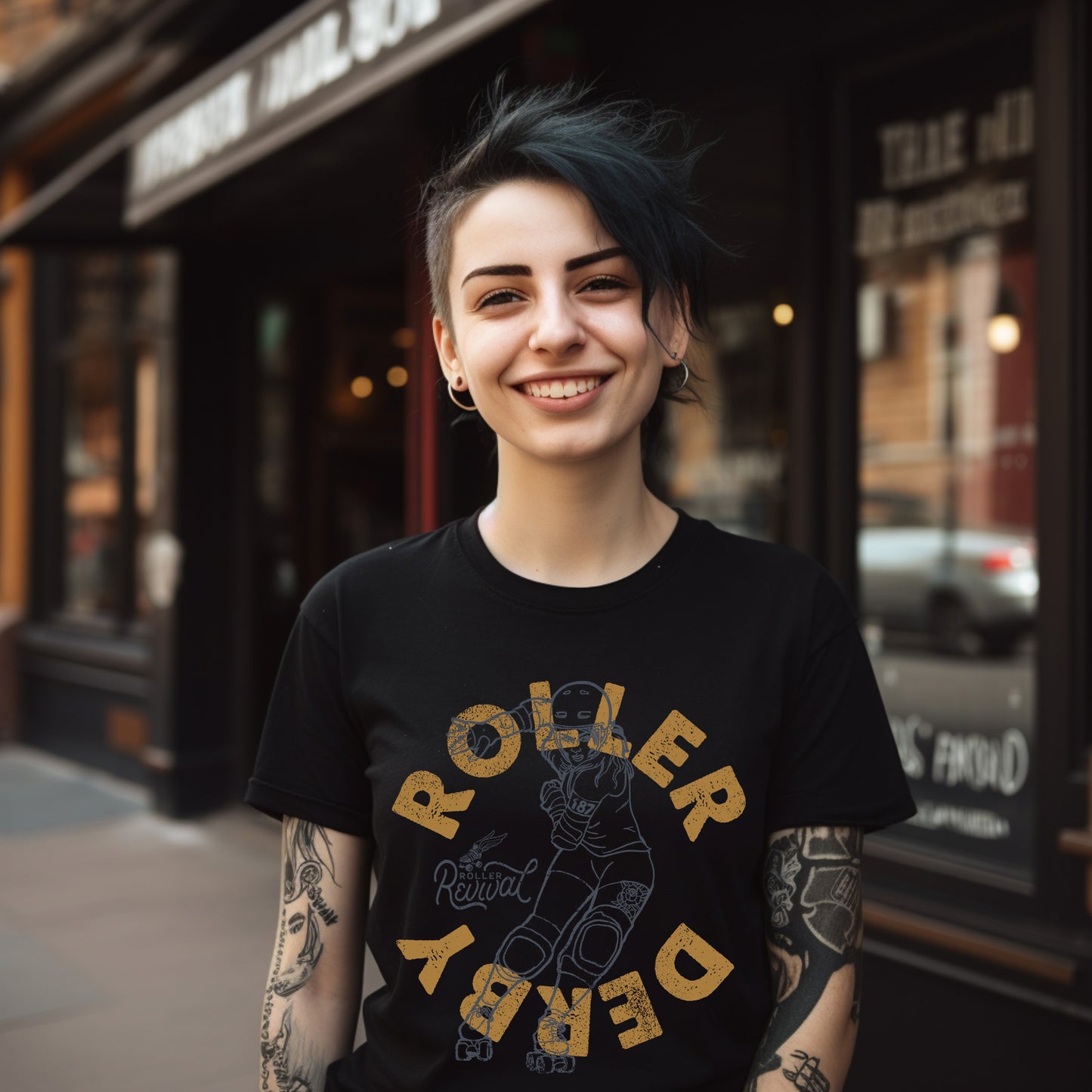 Hipcheck Roller Derby Unisex T-Shirt