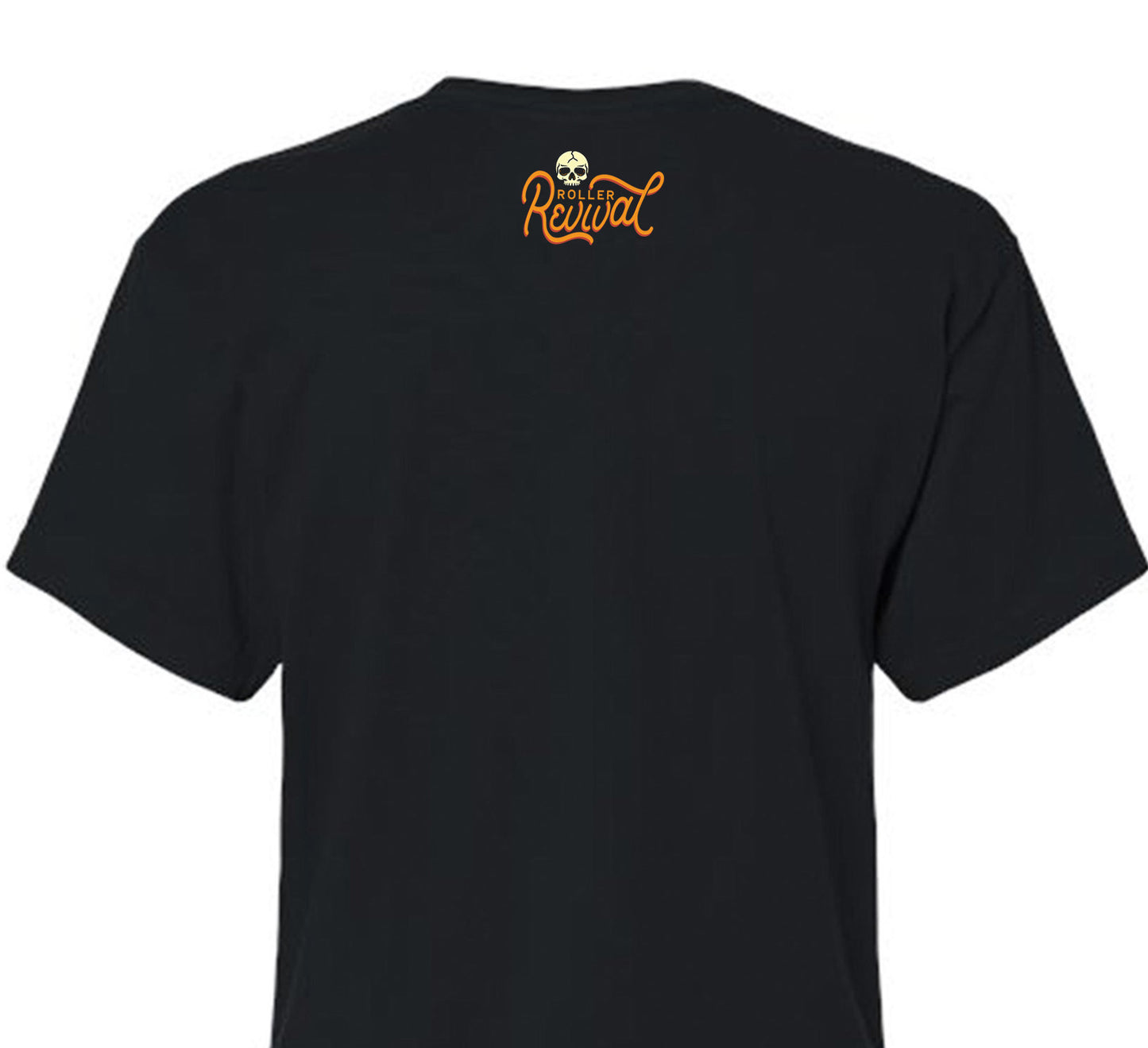 Santa Muerte Black Crop Top