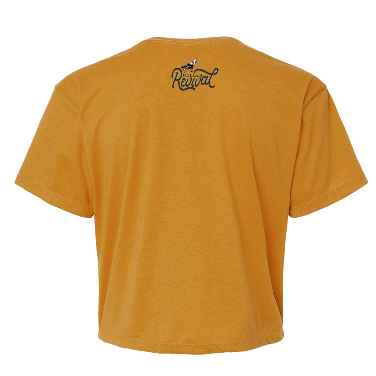 Dropping Vibes Roller Derby Crop Top