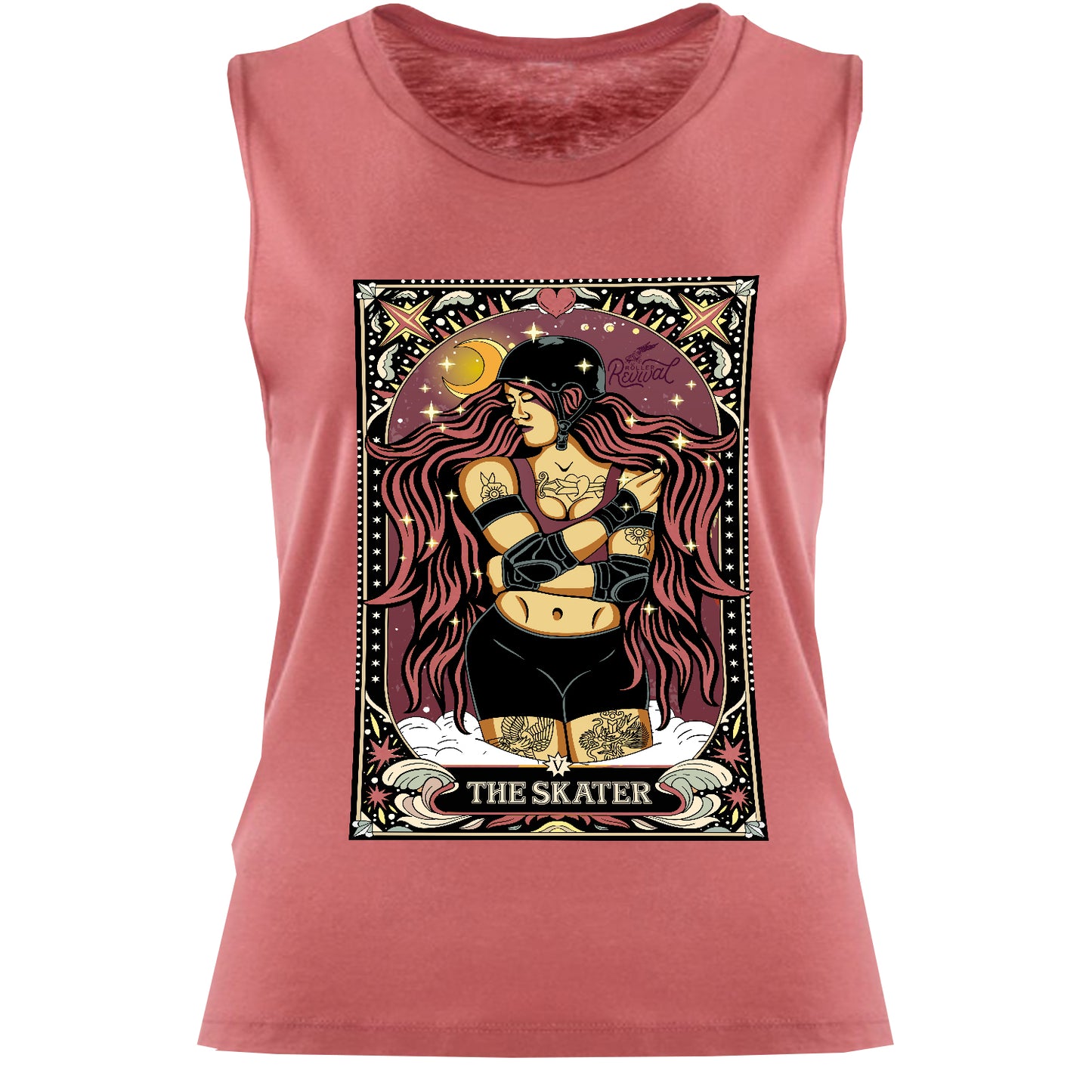 The Skater Ladies Muscle Tank
