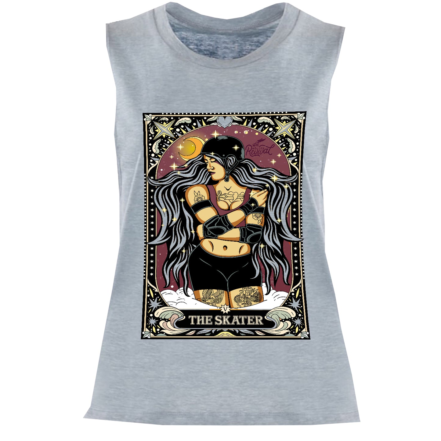 The Skater Ladies Muscle Tank