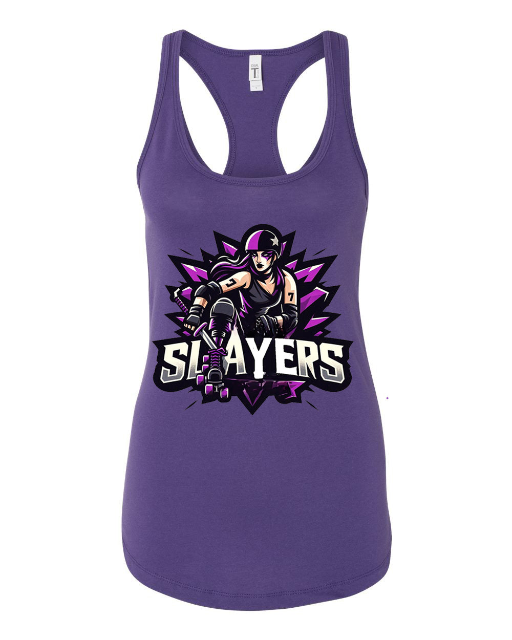 Slayers Purple Racerback Tank Top