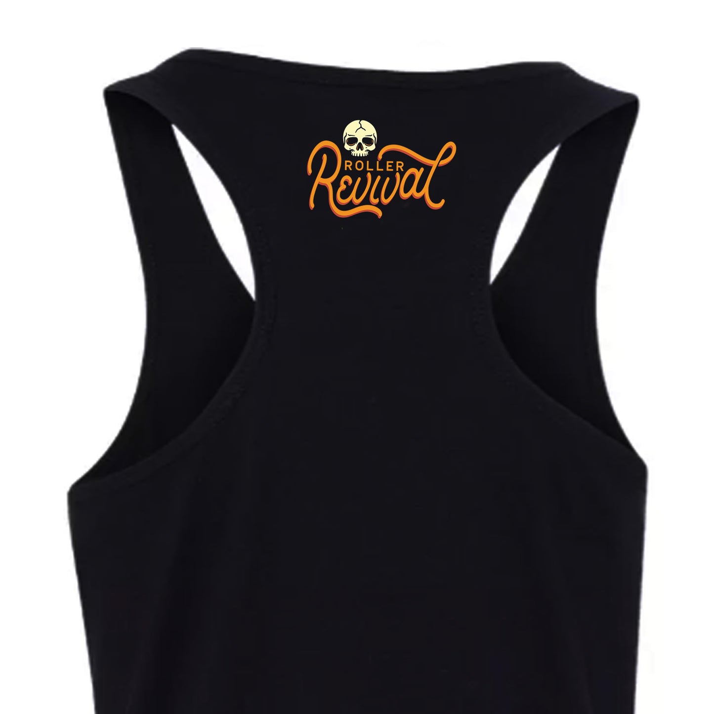 Santa Muerte Roller Derby Racerback Tank