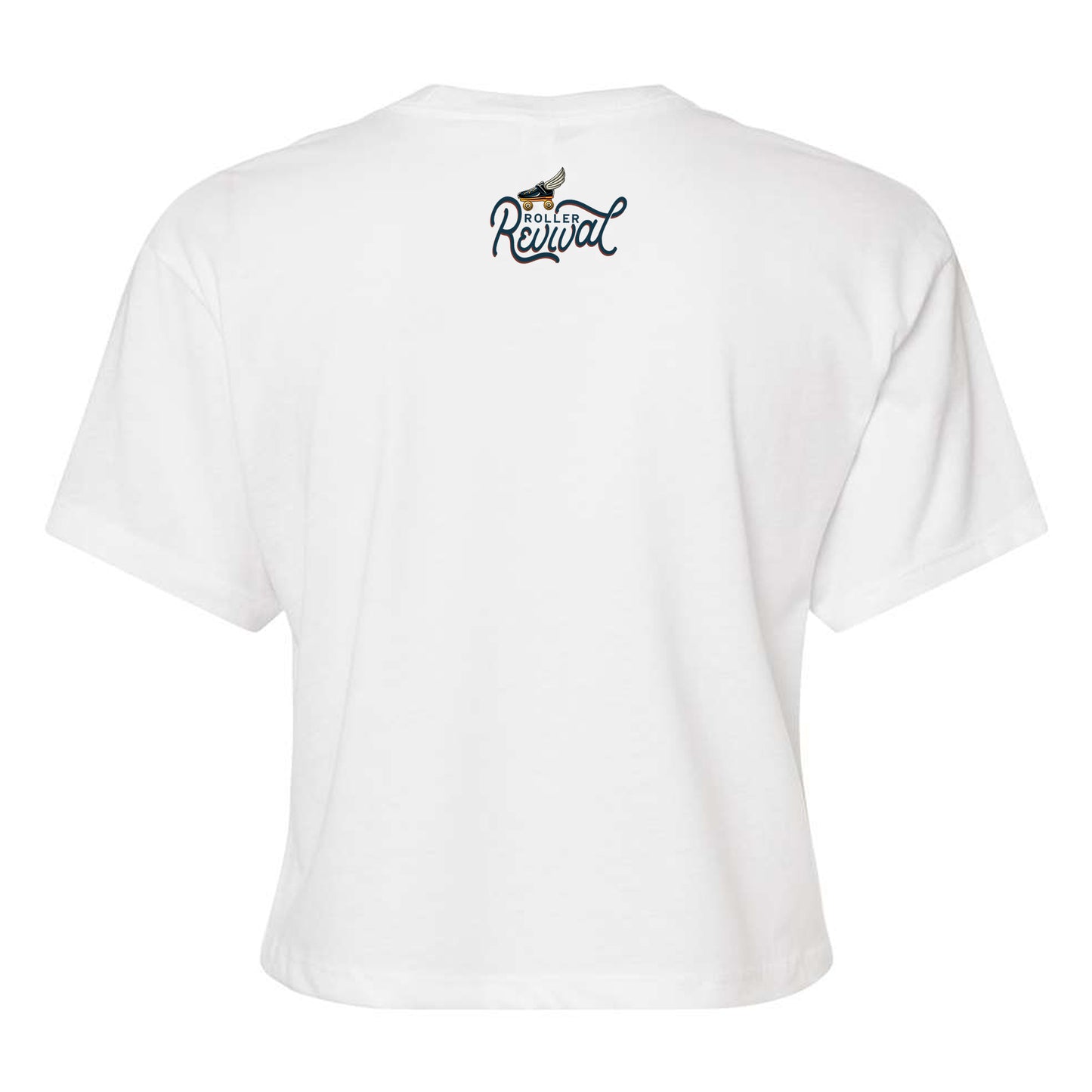 Dropping Vibes Roller Derby Crop Top