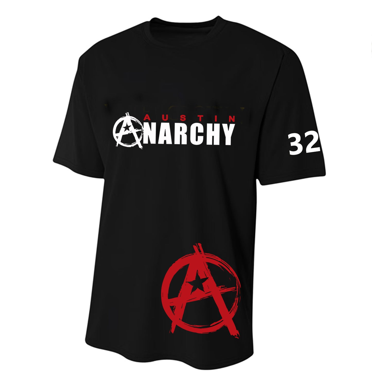 Austin Anarchy Custom Mens Performance Tee