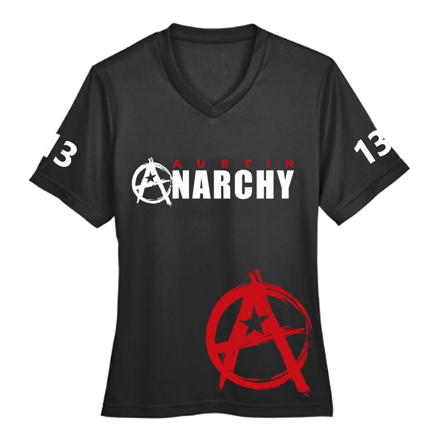 Austin Anarchy Ladies Performance Tee