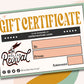 Roller Revival Gift Certificate