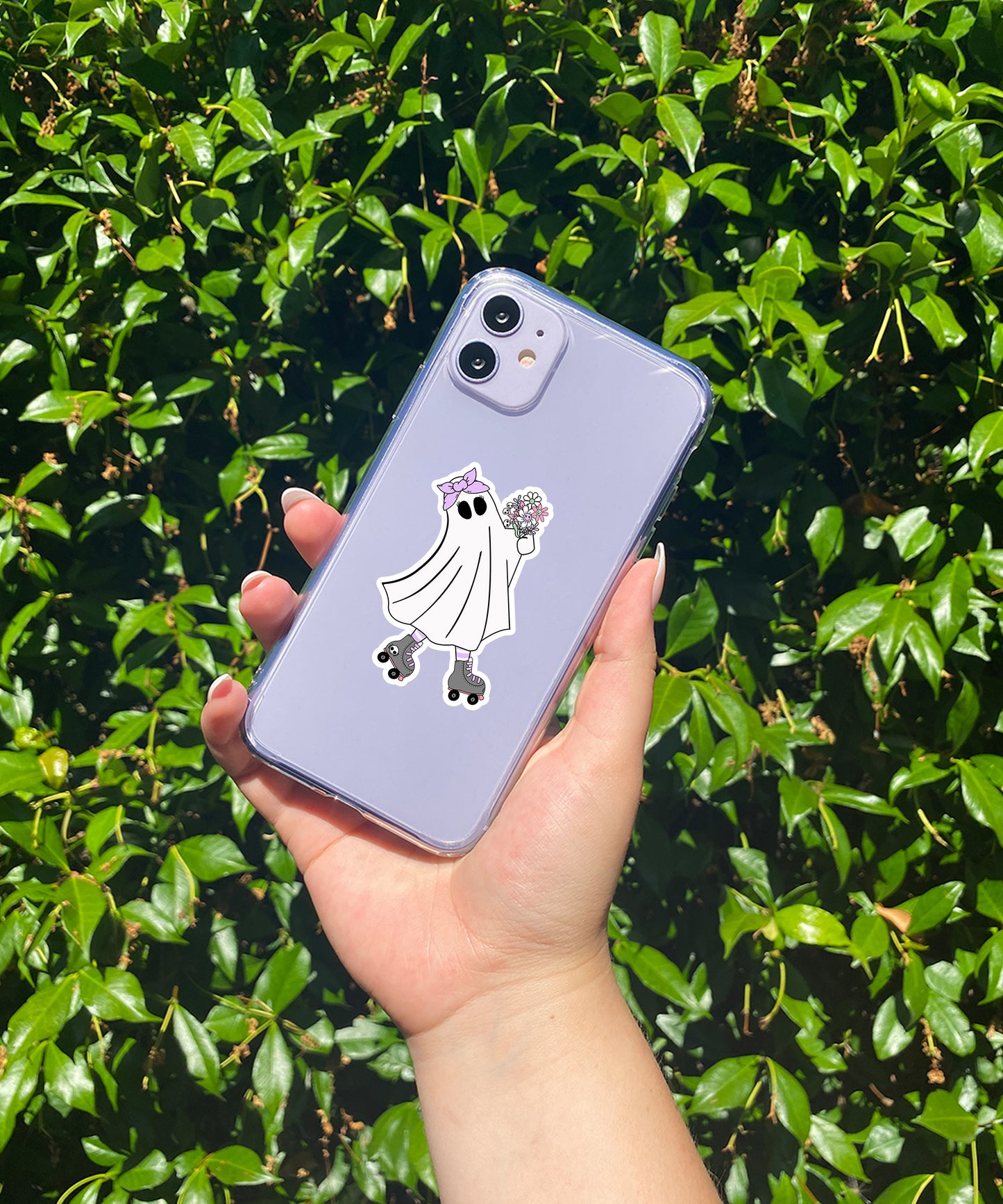 Roller Ghost Sticker