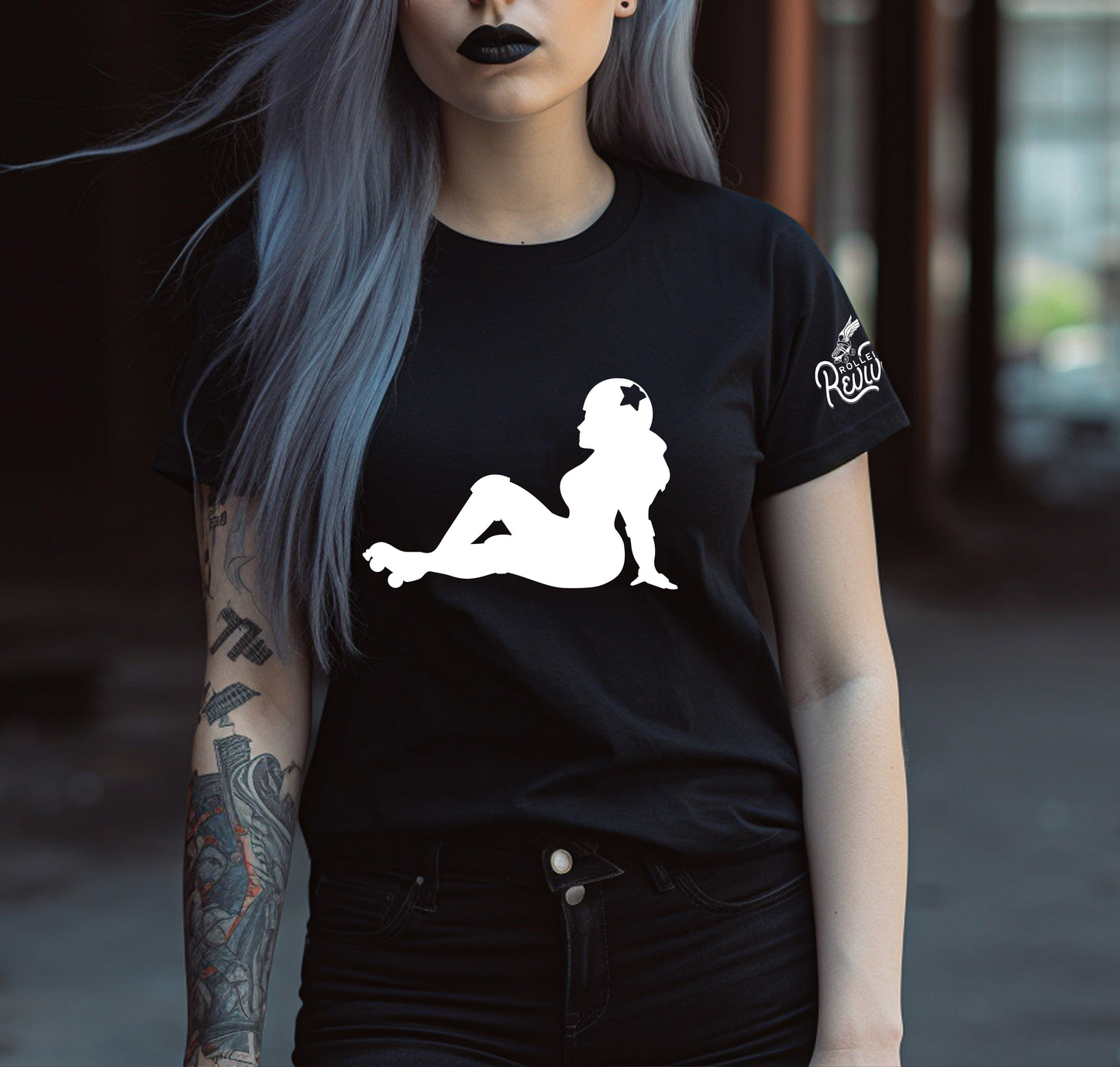 Mudflap Trucker Roller Derby Skater Short-Sleeve Unisex T-Shirt
