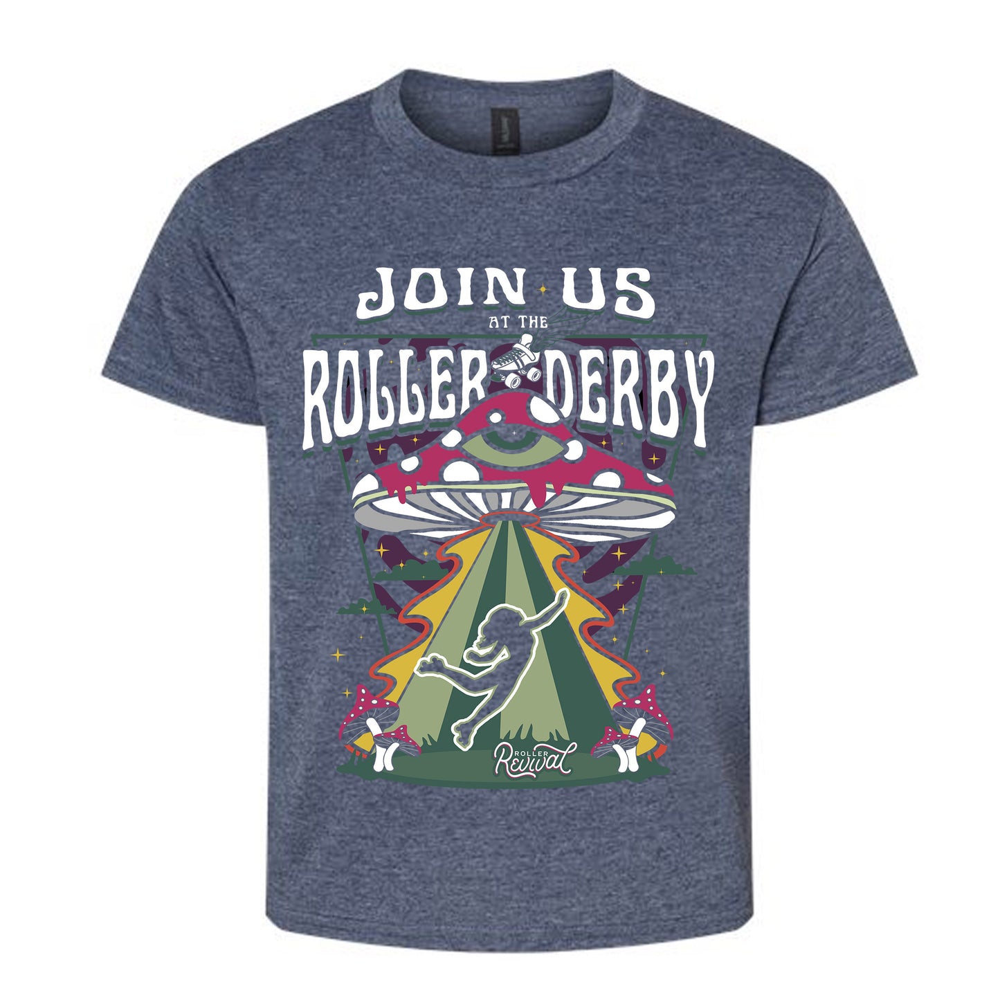 Join Us at the Roller Derby Short-Sleeve Youth Unisex T-Shirt
