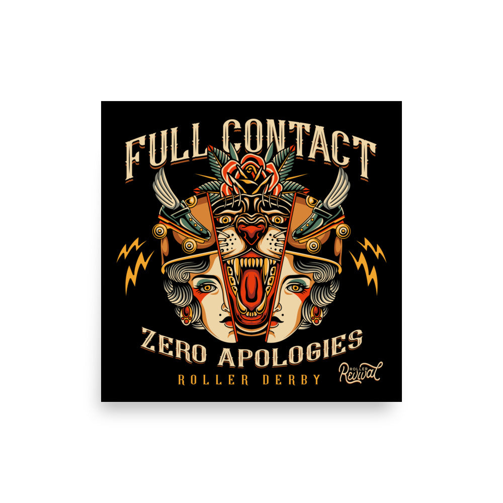 Zero Apologies Poster
