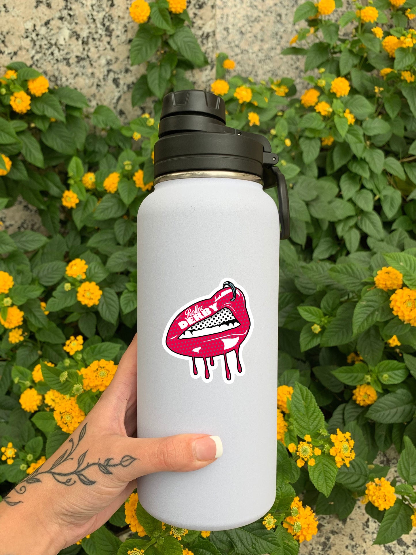 Pucker Up Sticker
