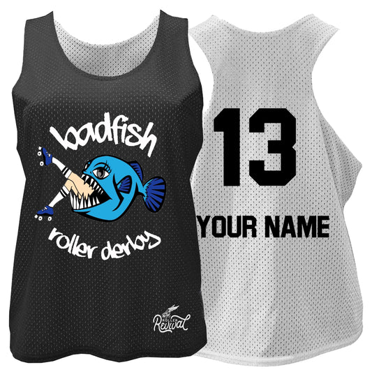 Badfish Ladies Reversible Black/White Jersey