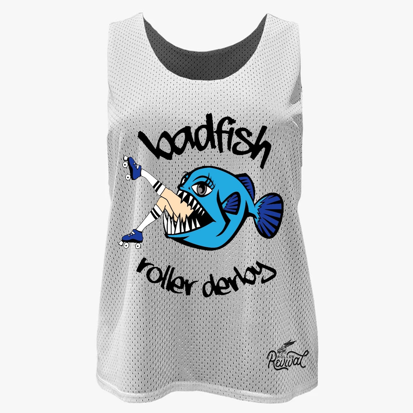 Badfish Ladies Reversible Black/White Jersey