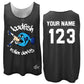 Badfish Mens Reversible Black/White Scrimmage Jersey