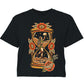 Against the Grain Black Crop Top