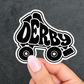 Derby Daze Sticker