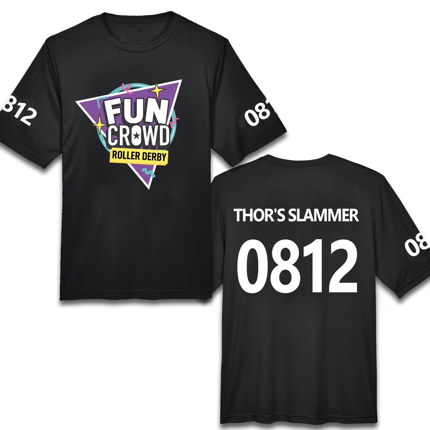 Fun Crowd Mens Performance Tee