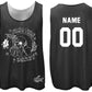 High Tide Mens Reversible Black/White Scrimmage Jersey