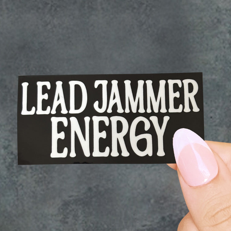 OVERSTOCK SALE Lead Jammer Energy Sticker