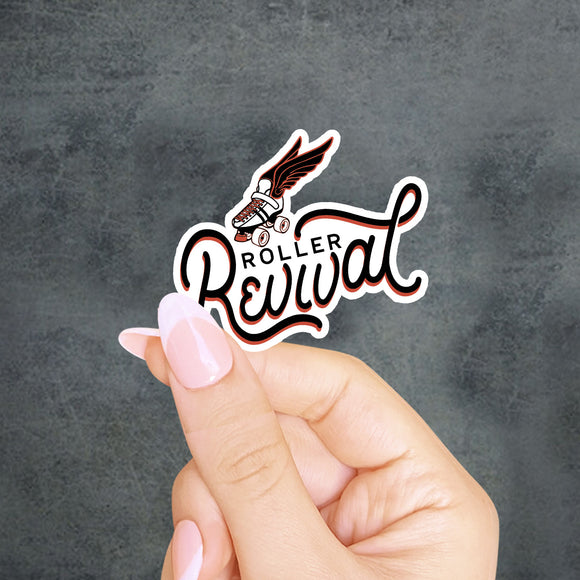 Roller Revival Sticker