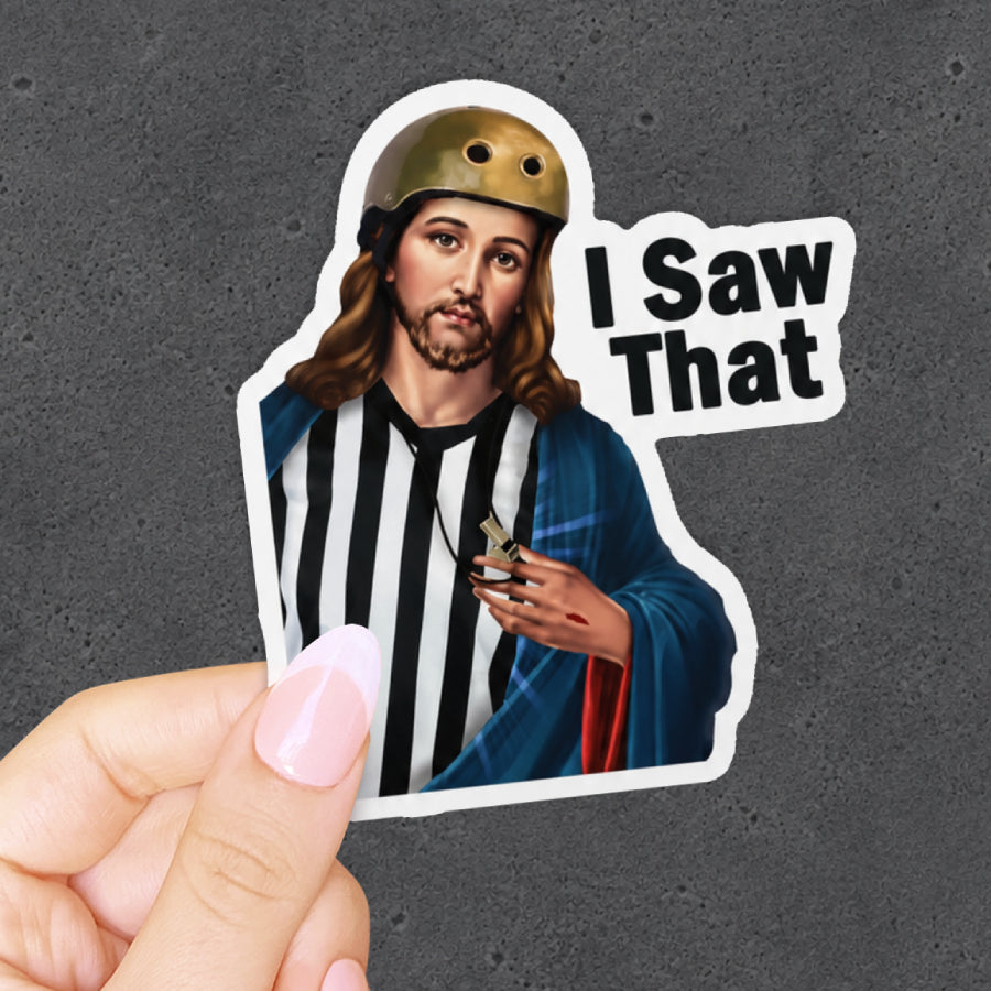 All Knowing Ref Sticker