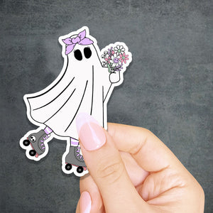 Roller Ghost Sticker