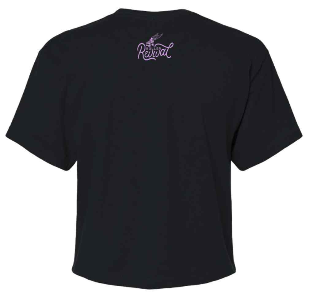 Skate Humble Black Crop Top