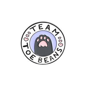 Team Toe Beans Enamel Lapel Pin