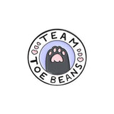 Team Toe Beans Enamel Lapel Pin