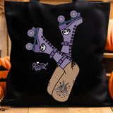 Witch on Wheels Tote Bag