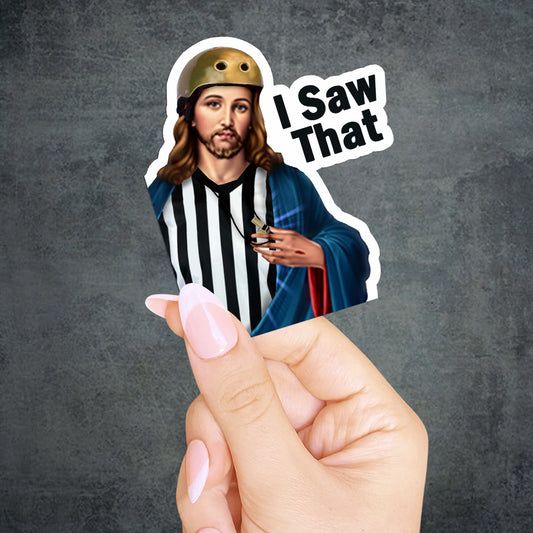 All Knowing Ref Sticker