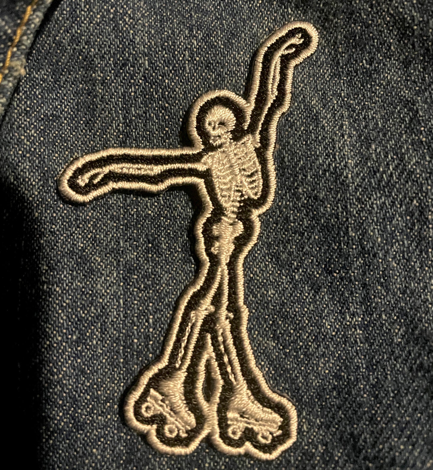 Feel it in Your Bones Embroidered Patch