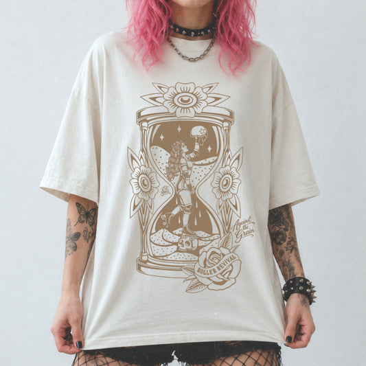 Against the Grain Unisex Cream T-Shirt