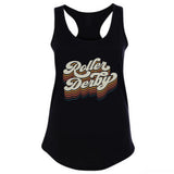 Dropping Vibes Roller Derby Racerback Tank