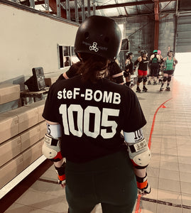 Add Your Derby Name and Number to Any Shirt