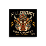 Zero Apologies Poster