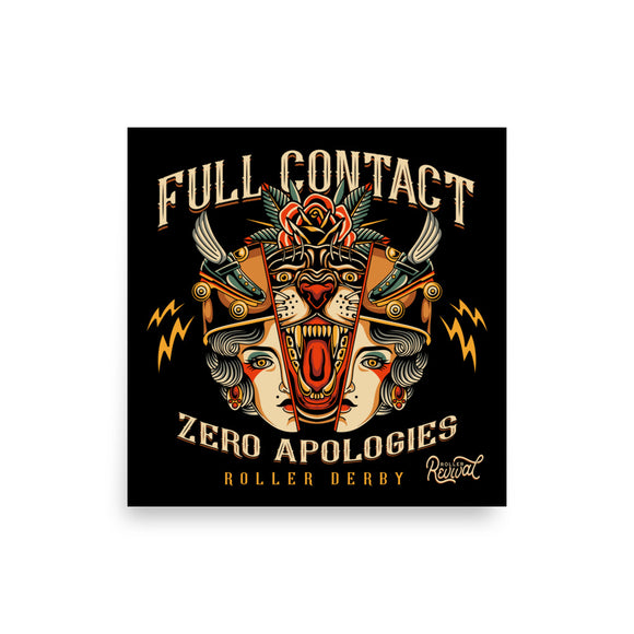 Zero Apologies Poster