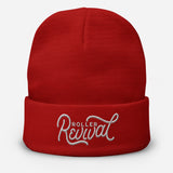 Roller Revival Embroidered Beanie